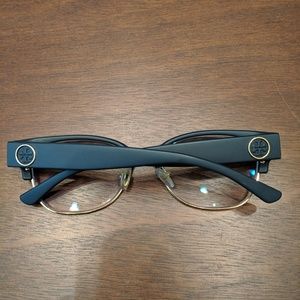 Tory Burch Eyeglasses - navy blue/gold